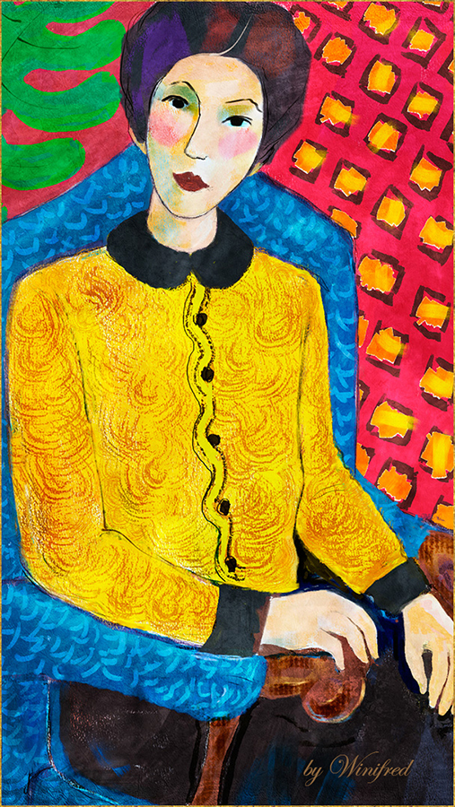 Winifred - Matisse Inslired